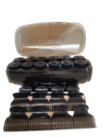Heated Rollers Set, Black - Image 2