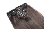 Clip In Hair Extensions Chocolate Brown