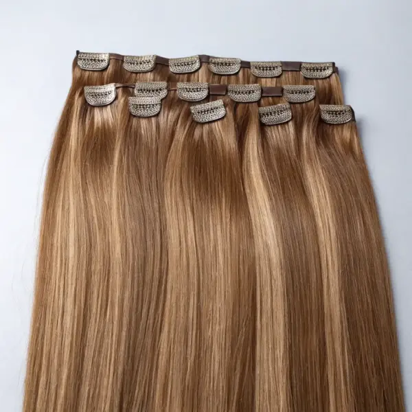Clip-In Hair Extensions - Natural Black
