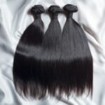 Remy Straight 14inch Human Hair Bundles x3
